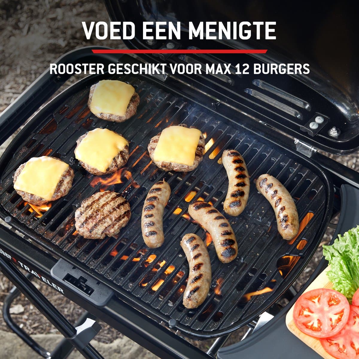 Weber Traveler Compact - Stealth Edition - Gasbarbecue thumbnail 4