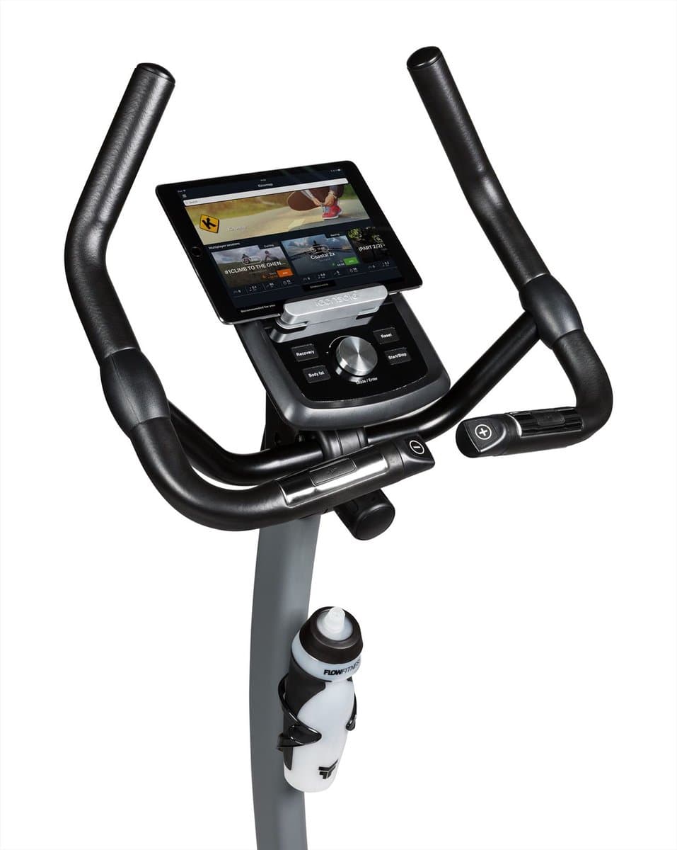 Flow Fitness Turner DHT2500i Hometrainer - 32 trainingsniveaus - Hartslagfunctie - Fitness Fiets - Hometrainers thumbnail 6