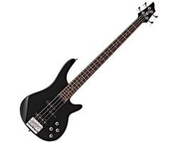 Gear4music Chicago Basgitaar Zwart