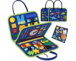 Montessori Busy Board Blauw