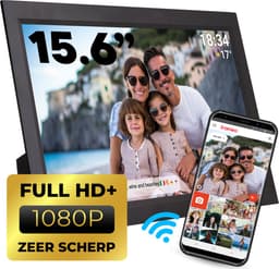 Productfoto van Denver Digitale Fotolijst 15.6 inch - XL - 16GB - PFF1503B