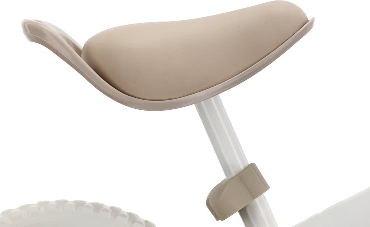 sun baby Loopfiets voor Kinderen 2 Jaar Molto Strada, max. 30 kg, Loopfietsen met schuimrubberen banden, verstelbaar zadel en stuur, stalen frame - Beige thumbnail 2