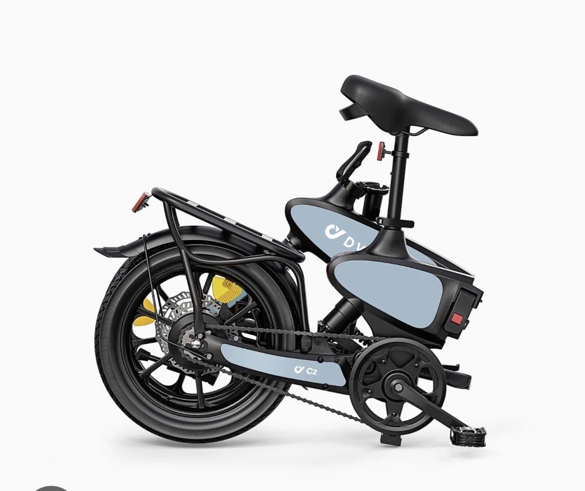 elektrische fiets - vouwfiets - opvouwbaar - C2 dyu - inclusief tracker traceer systeem thumbnail 4