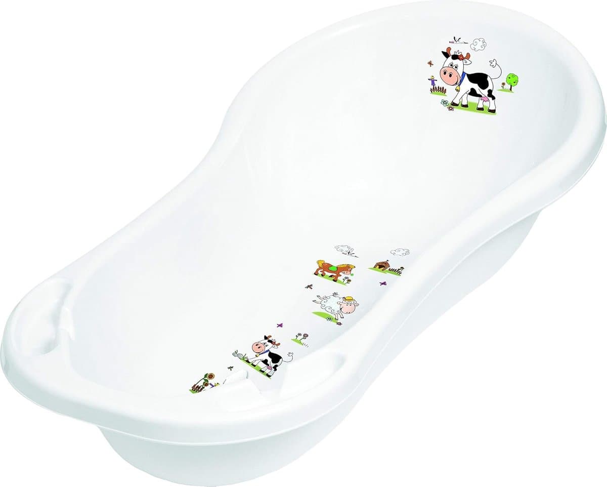 RFWR® Luxe Babybadkuip XXL met Badstandaard en Zitje - Perfect voor Veilig en Gemakkelijk Badderen thumbnail 3