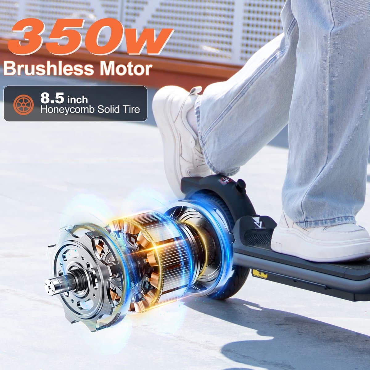 RCB R16 Elektrische Step: 25 km/u, opvouwbaar, app-bediening thumbnail 3