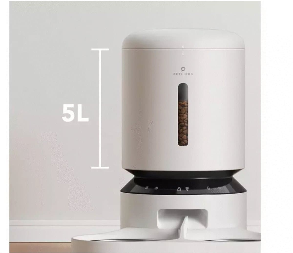 Petlibro Granary Automatische Wifi Voerbak - Voerbak - 5 l Zwart thumbnail 3