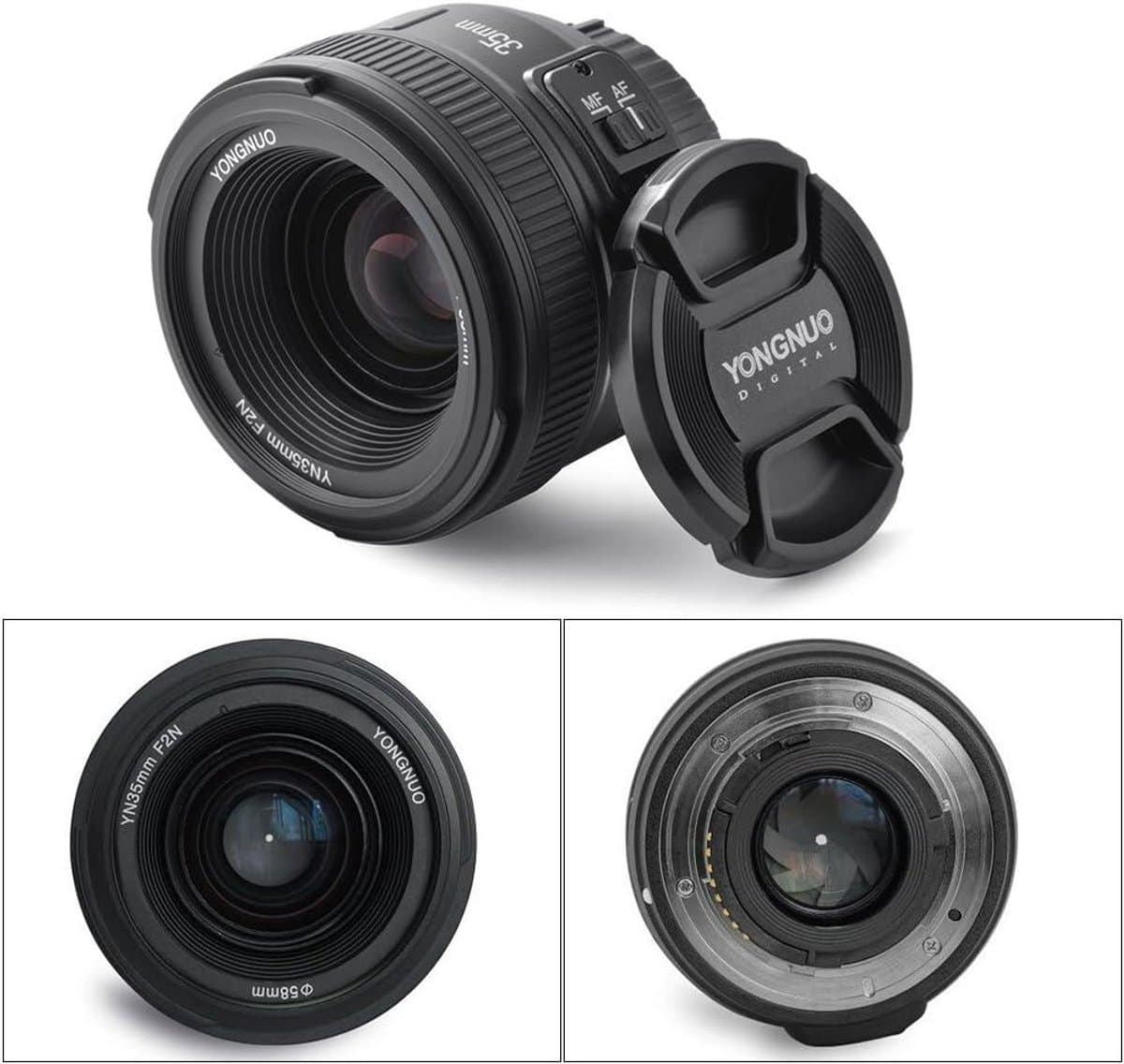 Titel: Allecto Plus - Lens 35mm F2N - 1:2AF / MF - Groothoek - Prime - Auto Focus - Nikon DSLR Camera LF758 - Kwalitatieve Beelden - Scherpe Focus thumbnail 2