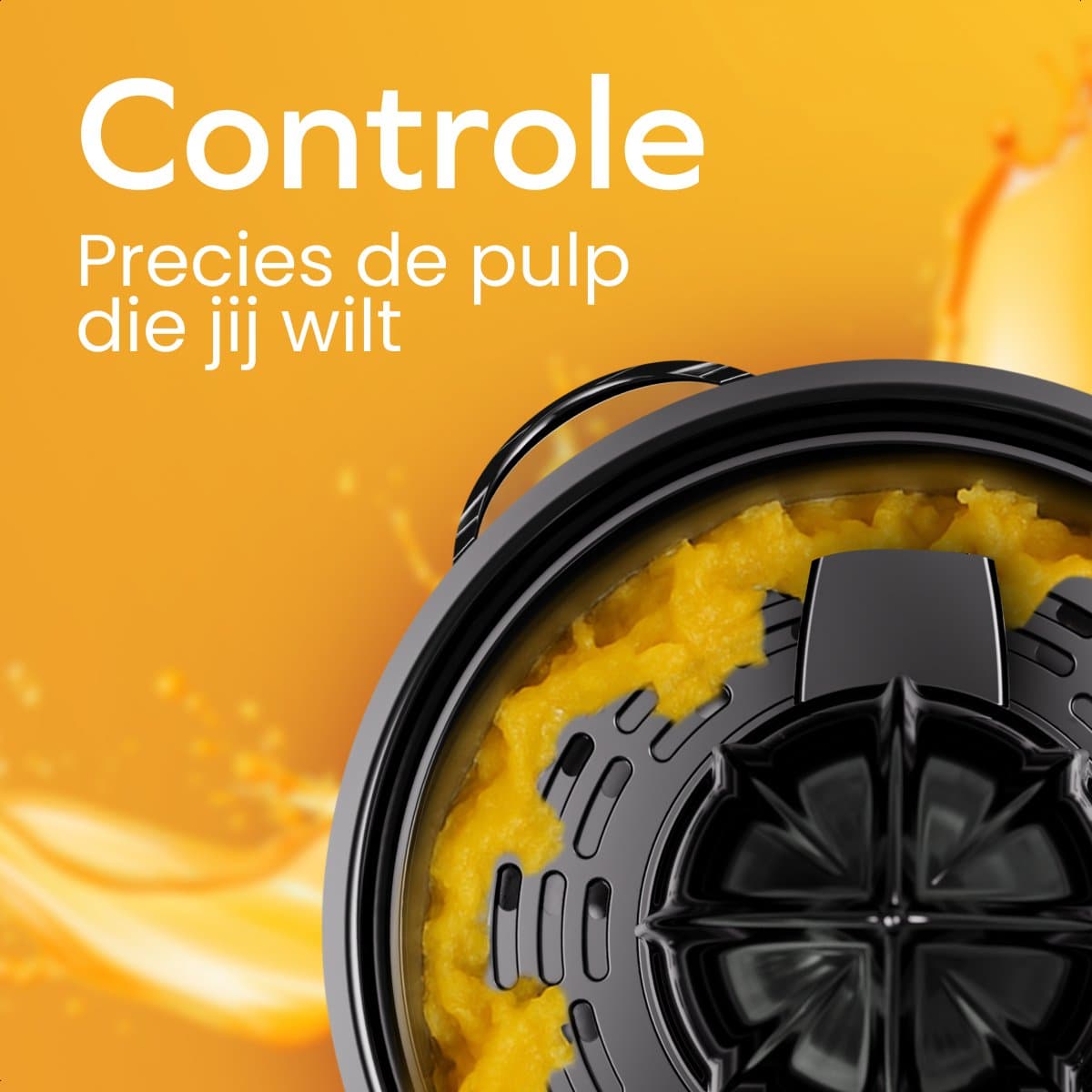 KitchenBrothers Citruspers - 1L - Handmatig - Sinaasappelpers en Citroenpers - Met Uitloop en Handvat - RVS thumbnail 6