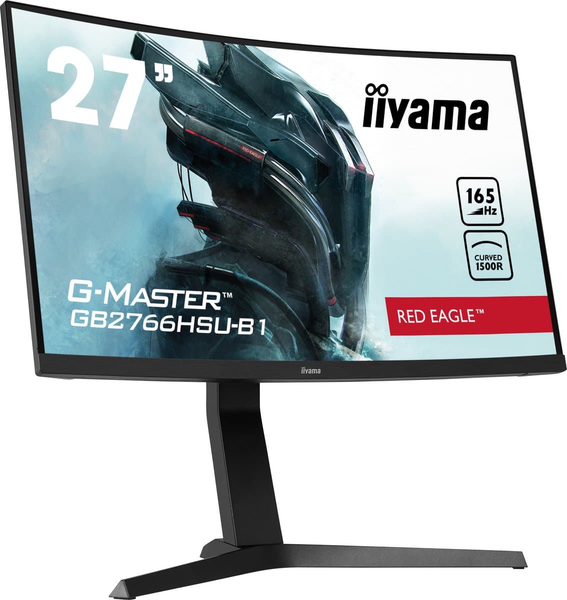 iiyama G-Master GB2766HSU-B1 Red Eagle - 27" curved gaming thumbnail 7