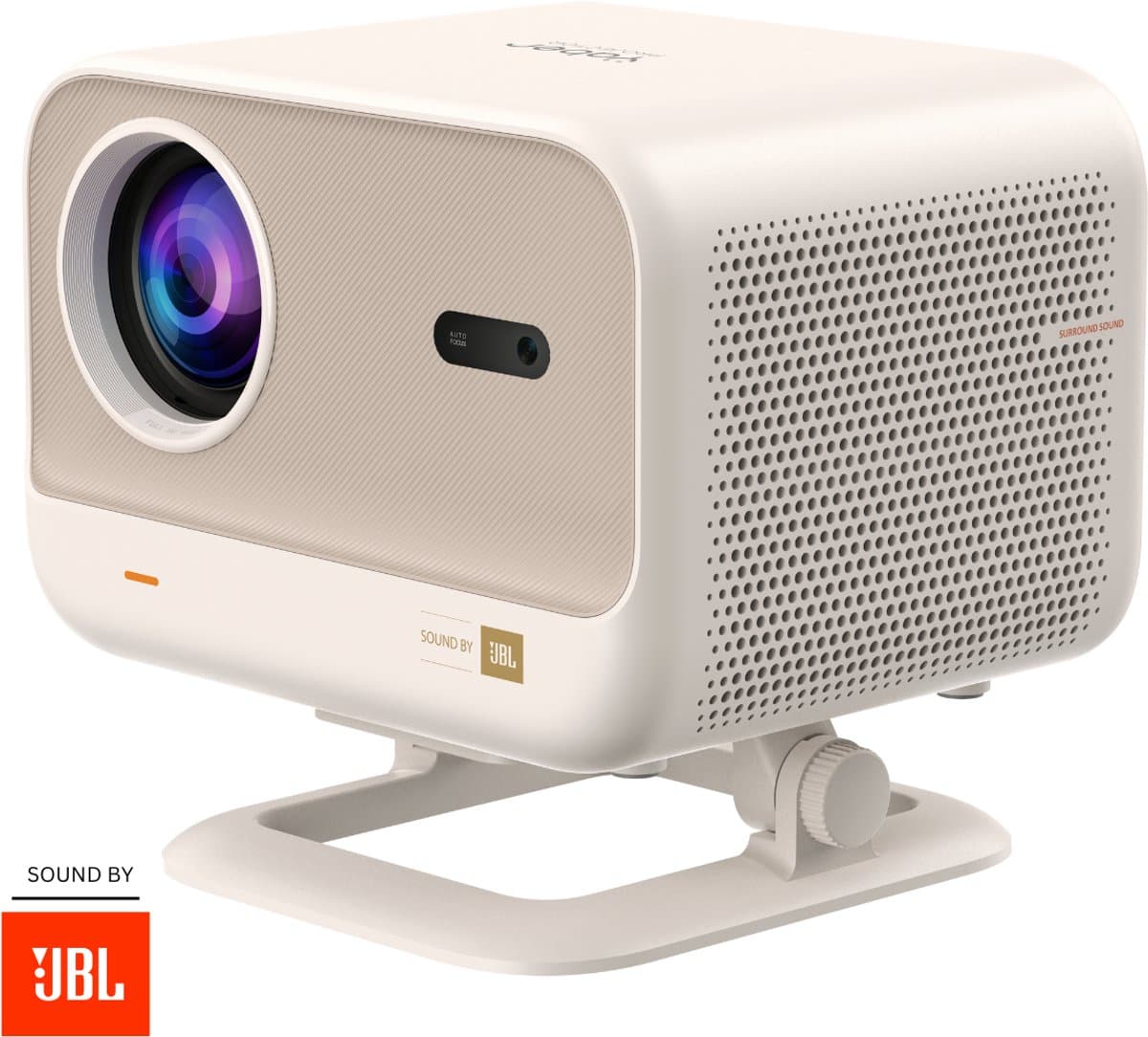 Yaber L2 Plus Beamer – 700 ANSI Lumen – Sound by JBL – Dolby Audio – Full HD 1080P – Dual-band Wi-Fi (2.4 + 5 GHz) – Bluetooth – Mini Projector met Draaibare Standaard – Voor Thuis & Presentaties