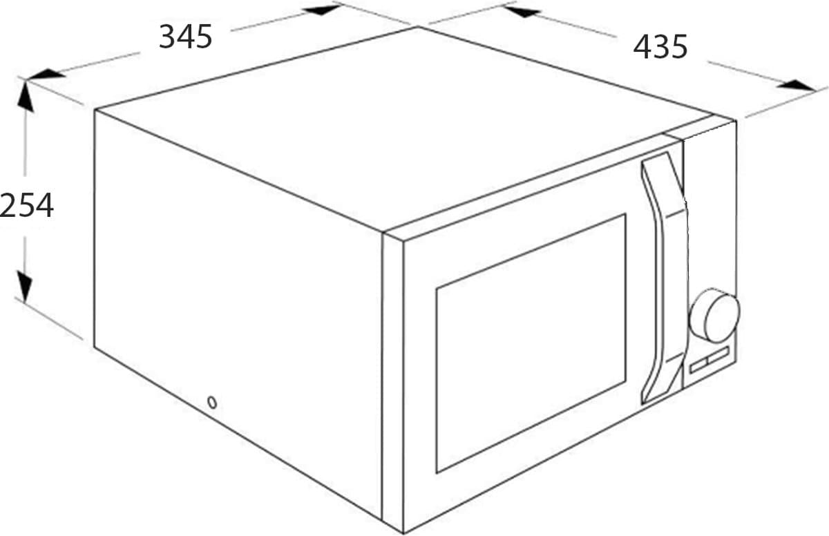 Severin MW 7891 Magnetron met grill thumbnail 3