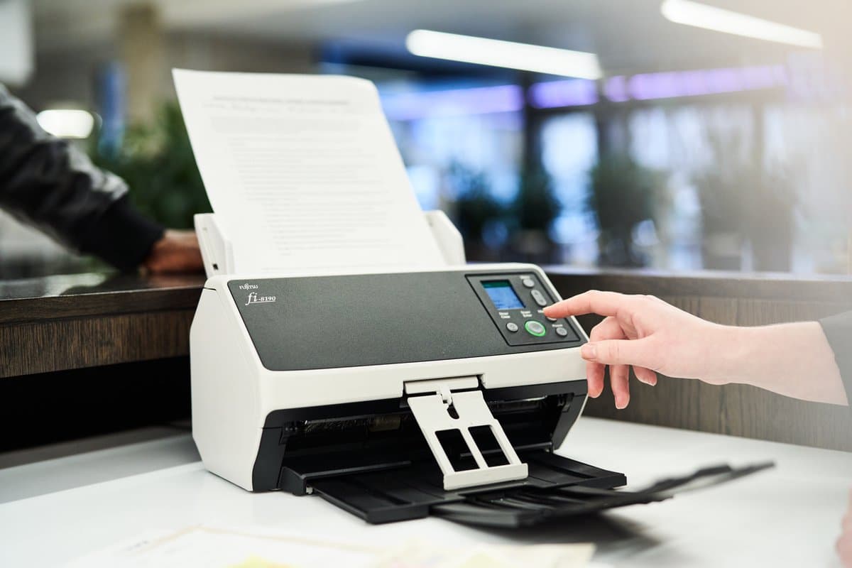 Dual Face Scanner Fujitsu FI-8190 thumbnail 7