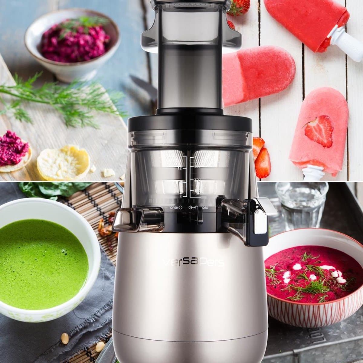 Slow Juicer - Silver 5G - Versapers thumbnail 5