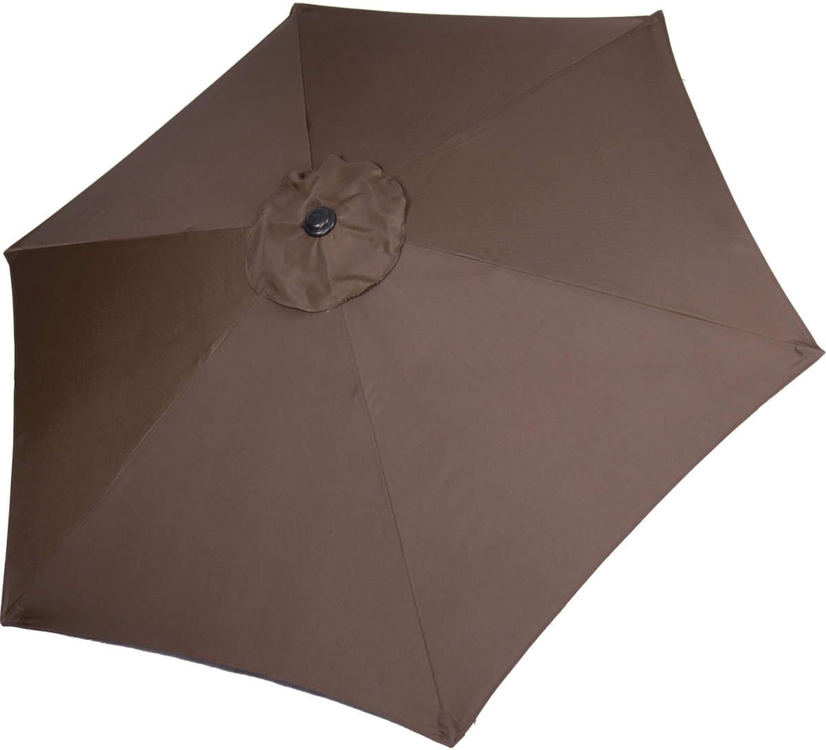 Springos Parasol | Parasols | Kantelbaar | Met ventilatie | Bruin | Ø 250 cm thumbnail 6