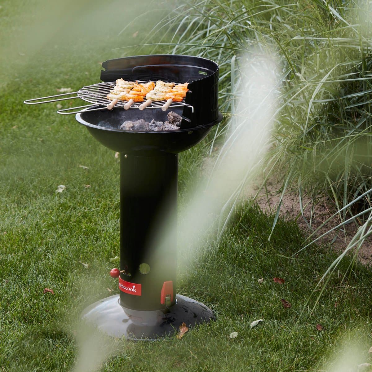 Barbecook Loewy 40 Houtskool Barbecue - Grilloppervlak Ø 40 cm - Met Quickstart Systeem - Zwart thumbnail 2