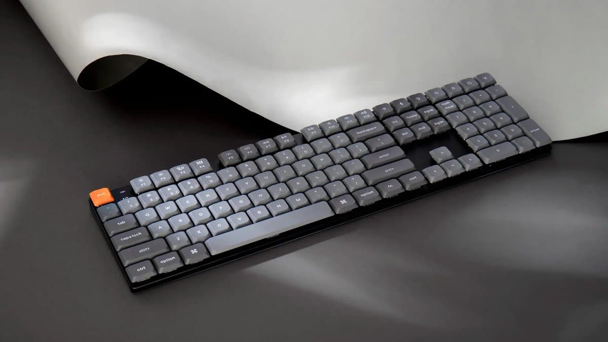 Keychron K5 Max QMK/VIA mechanisch toetsenbord red switch thumbnail 2
