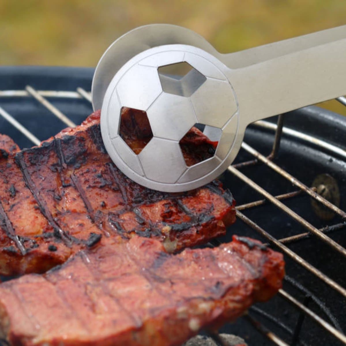 Bbq Gereedschap Voetbal - RVS thumbnail 3