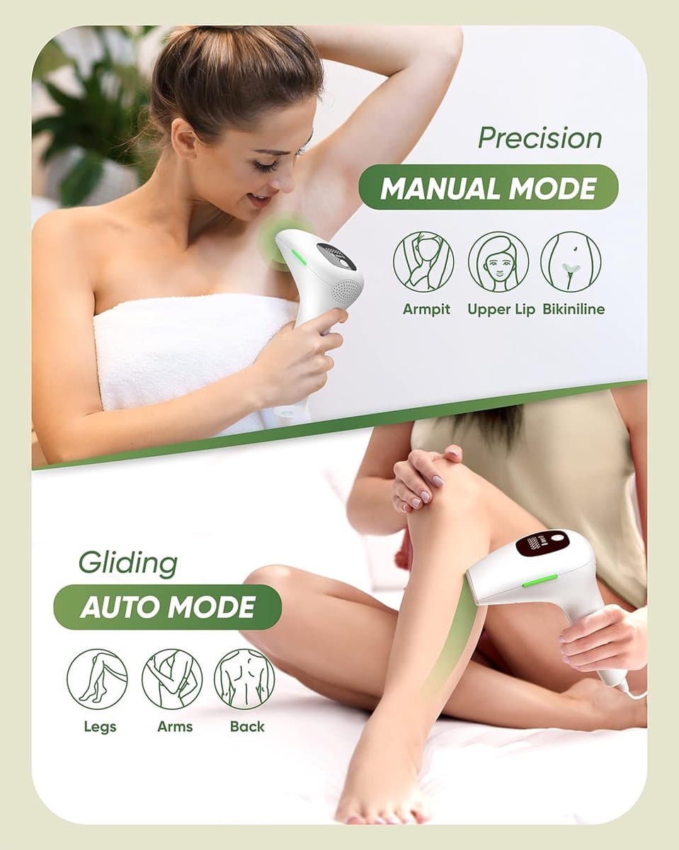 Beauty Kit Epilator Dames Ontharing \ Laserontharing \ ipl laser hair removal thumbnail 4