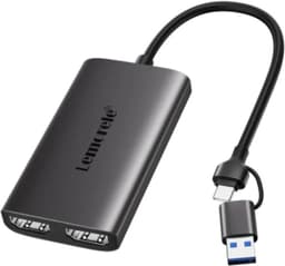 Productfoto van Lemorele AC02 - Video Capture Card - 4K@30Hz HDMI Loop-Out