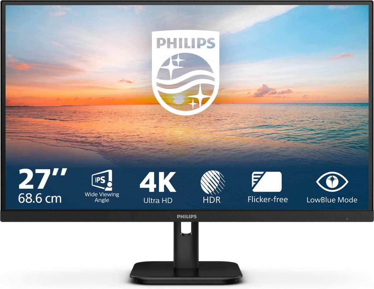Philips 27E1N1800A 27-inch 4K IPS-monitor