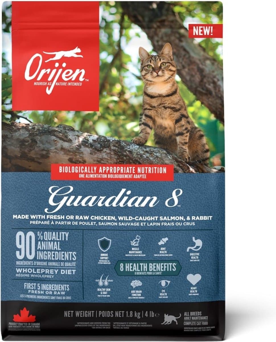 Orijen Guardian 8 Cat - Premium kattenbrokken met 90% vlees thumbnail 8