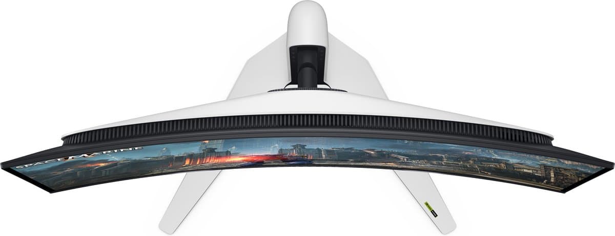 Alienware AW3225QF - 32 inch 4K QD-OLED 240Hz curved thumbnail 3