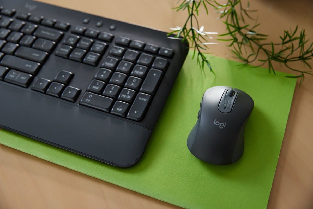 Logitech Signature MK650 Combo For Business toetsenbord Inclusief muis RF-draadloos + Bluetooth QWERTY US International Grafiet thumbnail 3