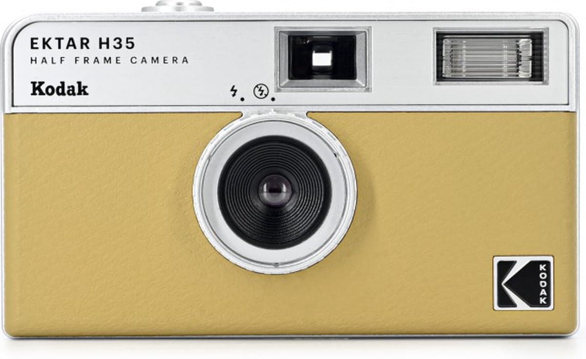 Kodak Ektar H35 - Compacte 35mm analoge camera in geel