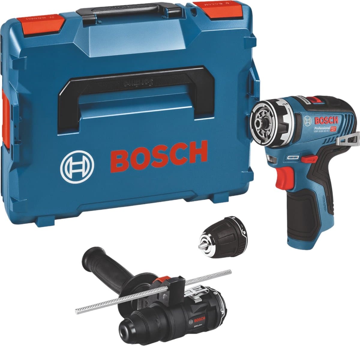 Bosch GSR 12V-35 FC - Compacte schroefboormachine met FlexiClick thumbnail 3