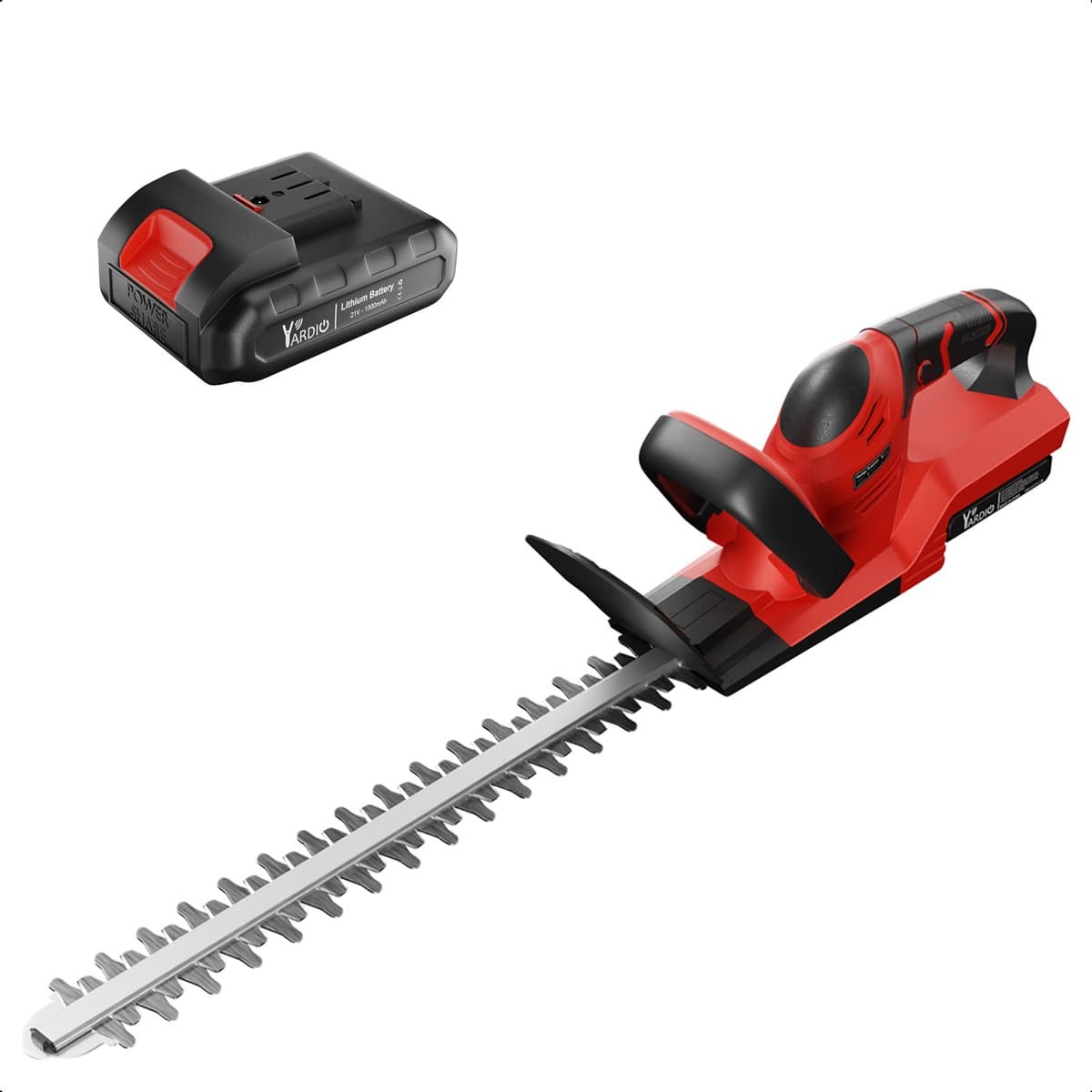 YARDIO Tools® - HTDB-48mm - Heggenschaar - Heggenschaar Accu Electrisch - Incl. 2.0 Accu
