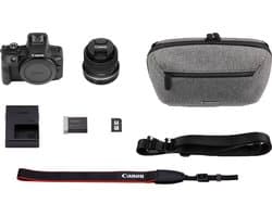 Productfoto van Canon R100 Systeemcamera Travel Kit