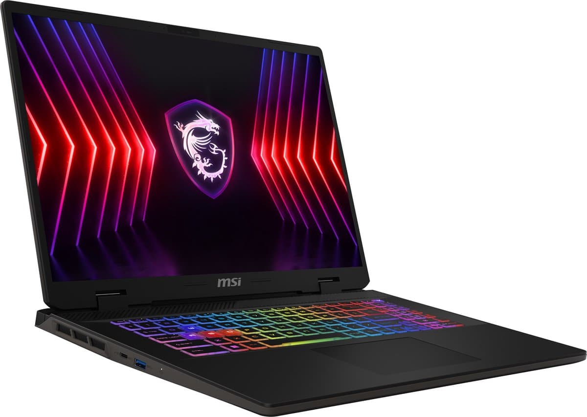 MSI Sword 16 HX B13VFKG-469NL - Gaming Laptop - Core i7 - RTX 4060 - 16GB/512GB - 144 Hz - 16 inch thumbnail 2