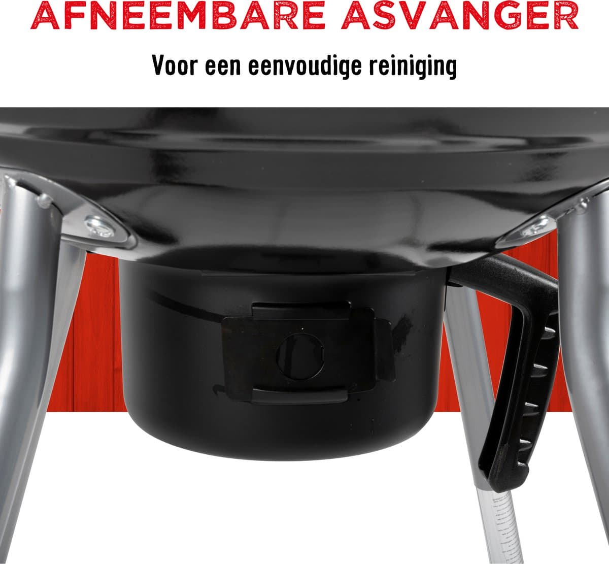 BBQ Collection Barbecue met Deksel - BBQ Houtskool met Asopvangbak - Barbeque Grill - Ø 45 cm thumbnail 8
