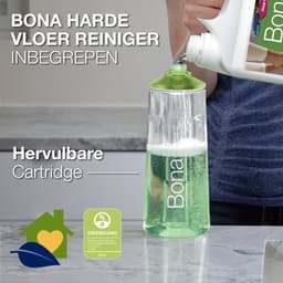 Productfoto van Bona Premium Spray Mop met extra pad en 850 ml patroon