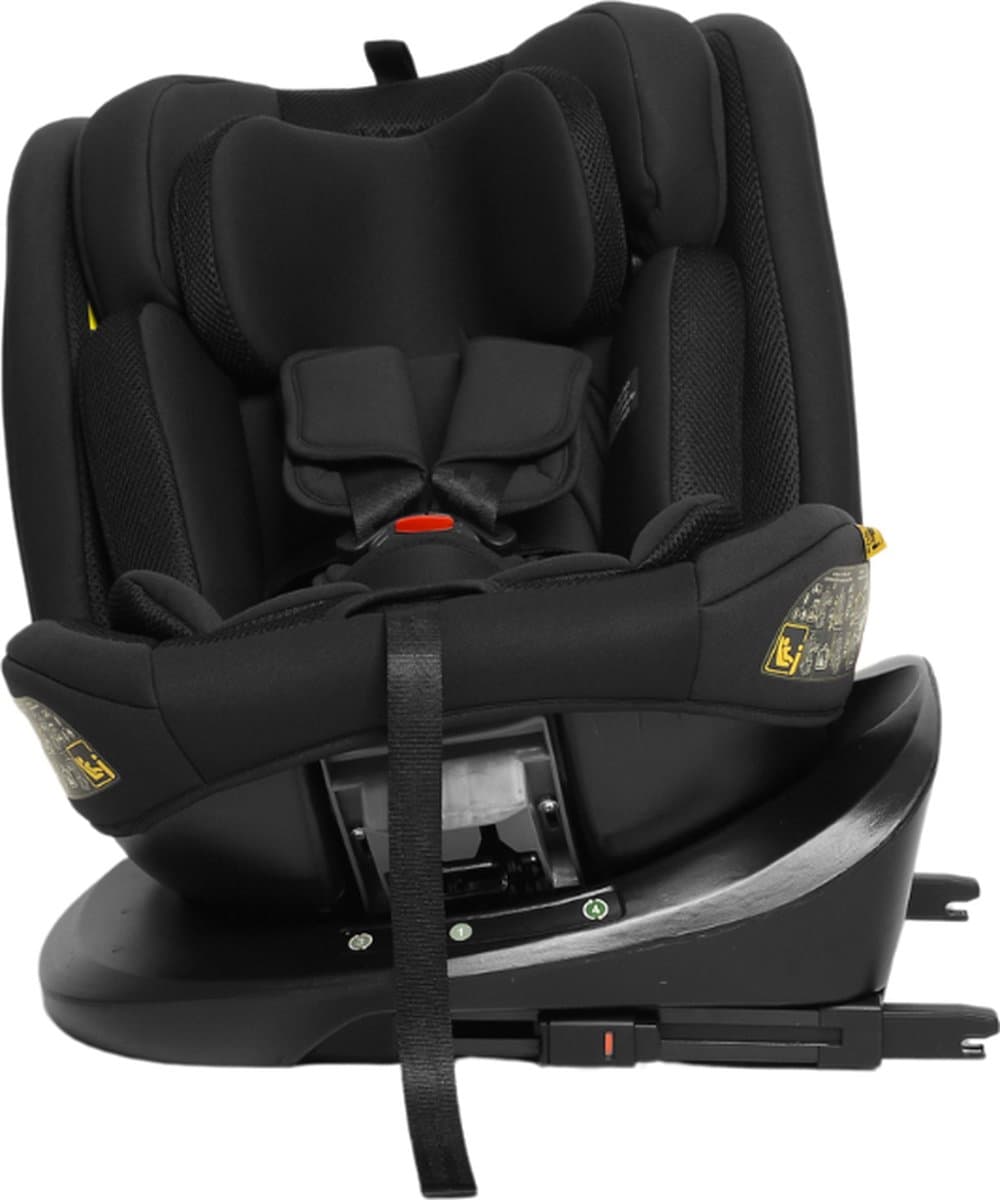 Novi Baby Goliath Go I-size Autostoel - Groep 0-1-2-3 - Isofix - Draaibaar - Zwart thumbnail 8