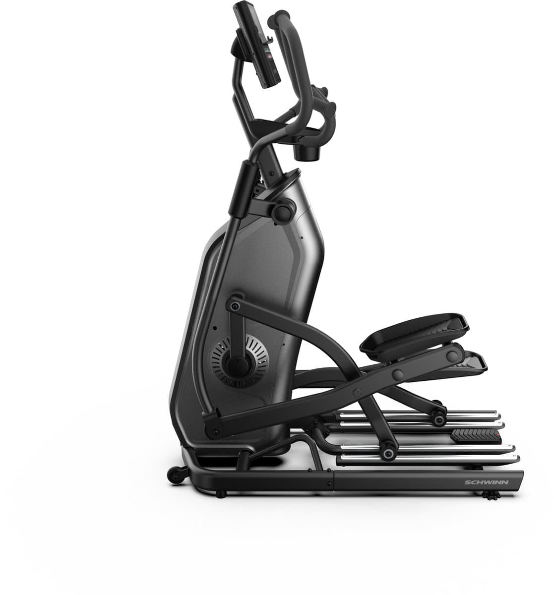 Crosstrainer - Schwinn 590E - Hartslagfunctie - Zwift - Zwart - Met Apps - Met Hellingshoek - Fitness thumbnail 2