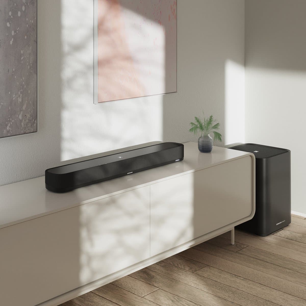 Sennheiser Ambeo Mini - Soundbar voor TV met ingebouwde subwoofer - Dolby Atmos - Zwart thumbnail 5