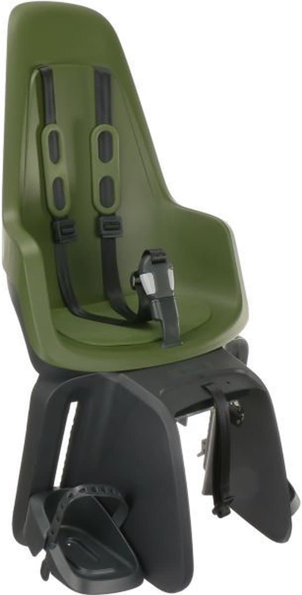 Bobike One Maxi E-BD/bagagedragermontage - Olive Green - fietsstoeltje - kinderzitje - achterzitje - fietszitje - voor achterdrager van een fiets of e-bike thumbnail 5