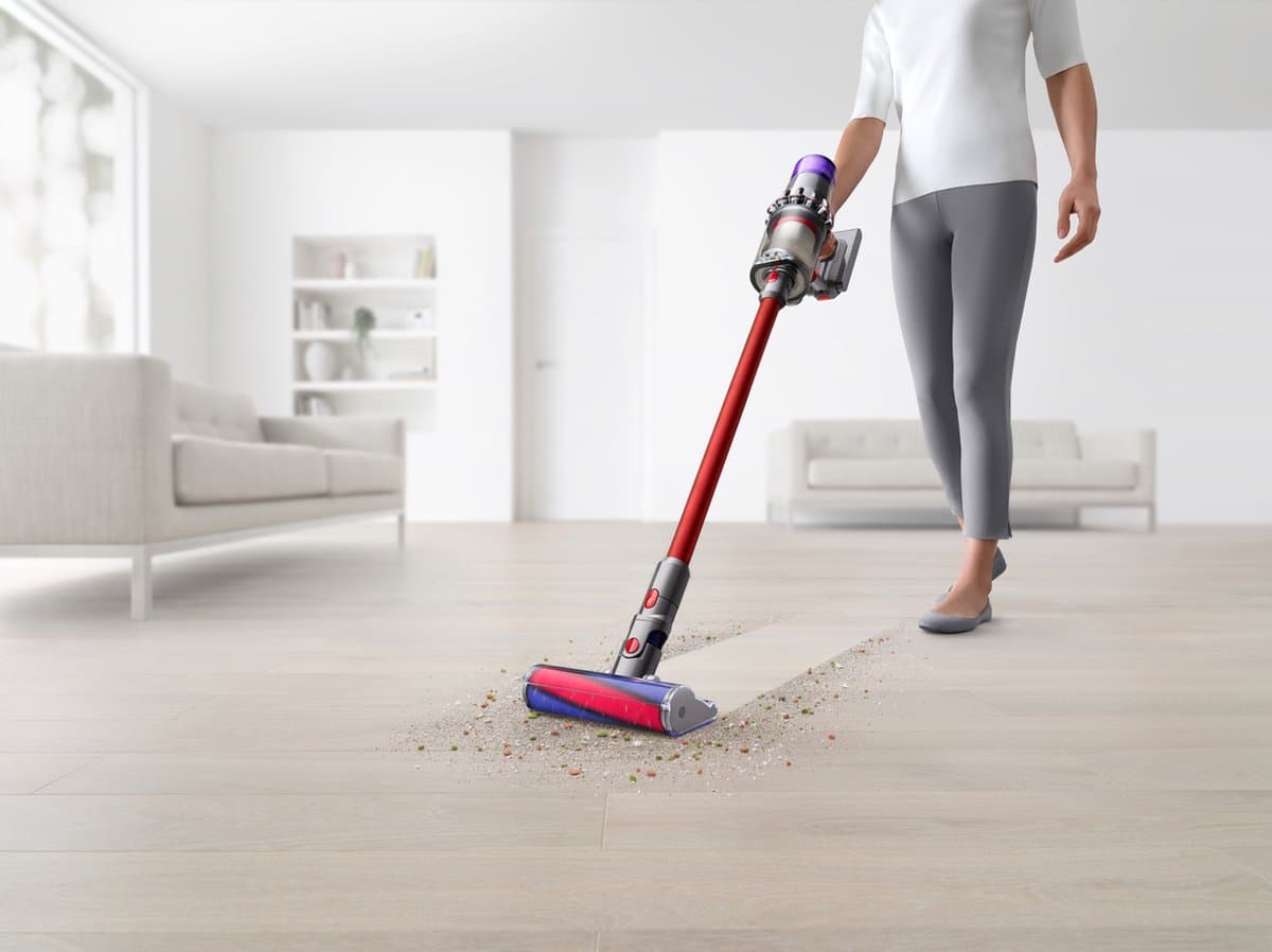 Dyson V11 Fluffy - Steelstofzuiger - Rood - 185 Air Watts - Speciale zachte roller thumbnail 8