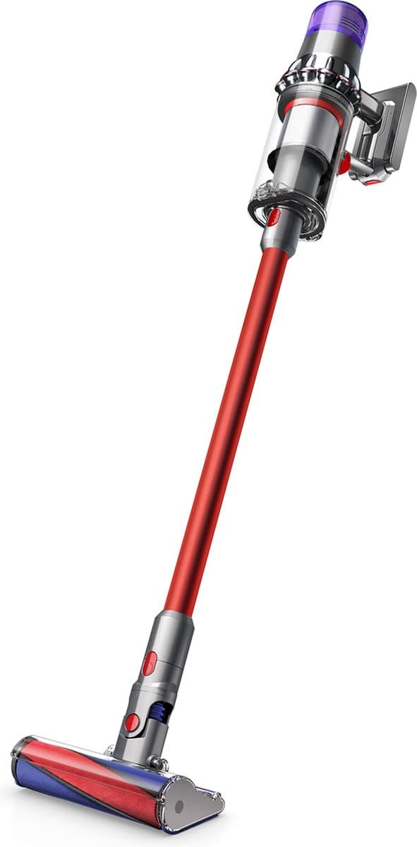Dyson V11 Fluffy - Steelstofzuiger - Rood - 185 Air Watts - Speciale zachte roller thumbnail 3