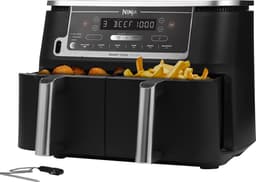 Productfoto van Ninja AF451EU dubbele airfryer XXL met kooksonde