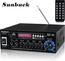 Productfoto van HiFi Versterker - Amplifier - 2x Mic