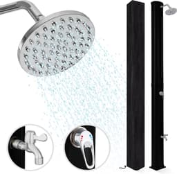 Productfoto van LifeGoods Buitendouche - Solar - Zwart
