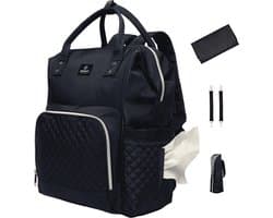 Productfoto van MIMMTI luiertas rugzak 24,5 liter met verschoonmatje en kinderwagenhaken
