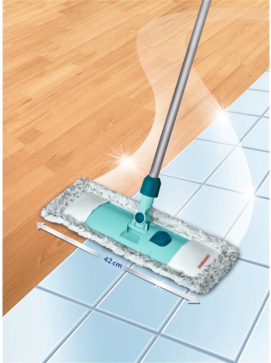 Leifheit Classic XL Vloerwisser - met microvezeldoek - 42 cm wisbreedte thumbnail 4