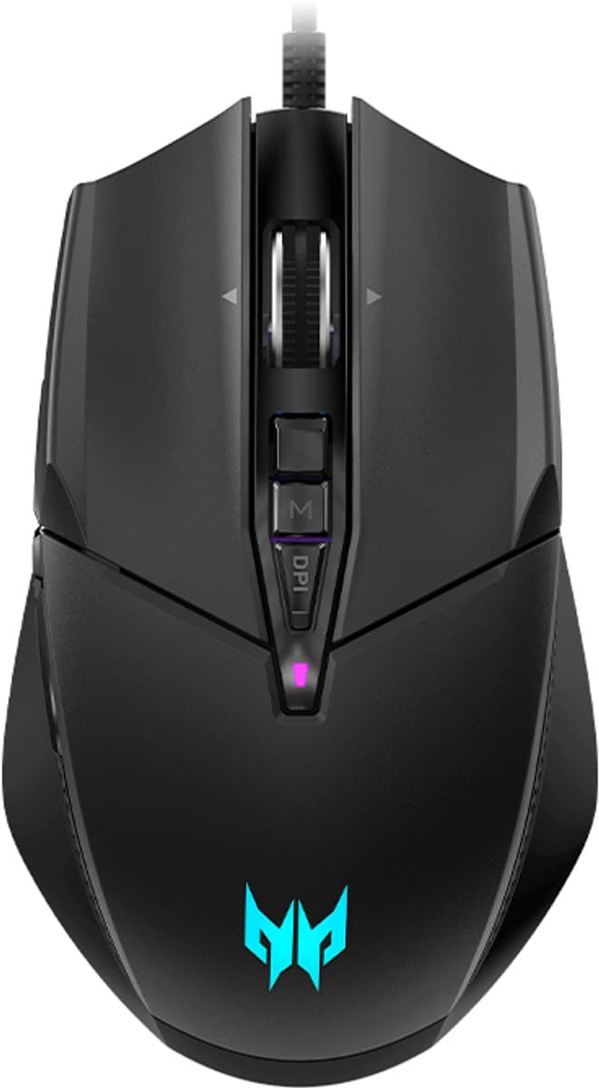 Predator Cestus 335 Gaming Mouse – Gaming Muis – 19.000 DPI – Verlichting – USB Bedraad – Ergonomisch - Zwart