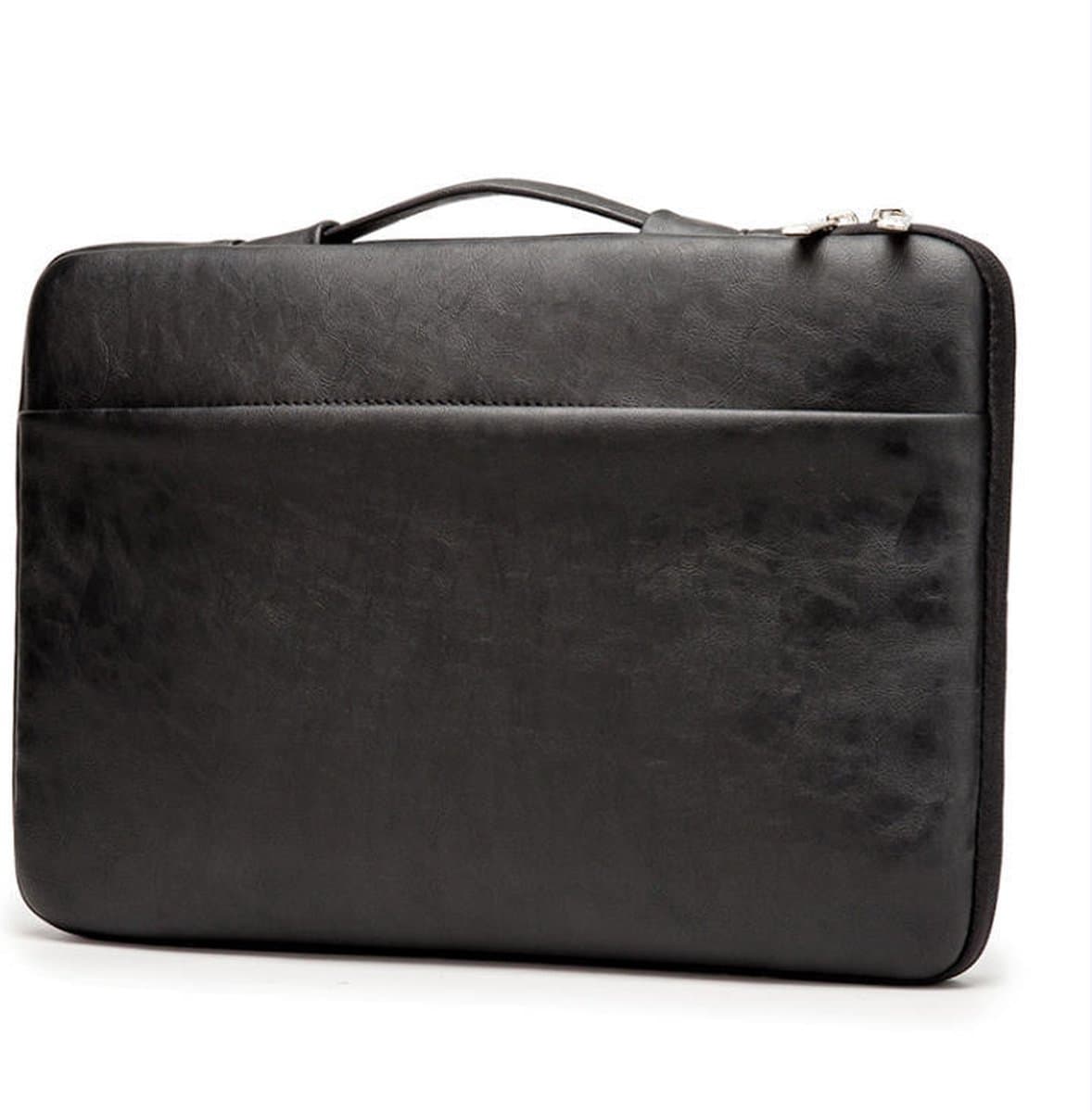Lopoleis® laptoptas, werktas voor dames en heren PU-leer, laptoptas, zakelijke handtas, draagtas, laptoptas, laptoptas met handvat voor Macbook Chromebook 14 inch
