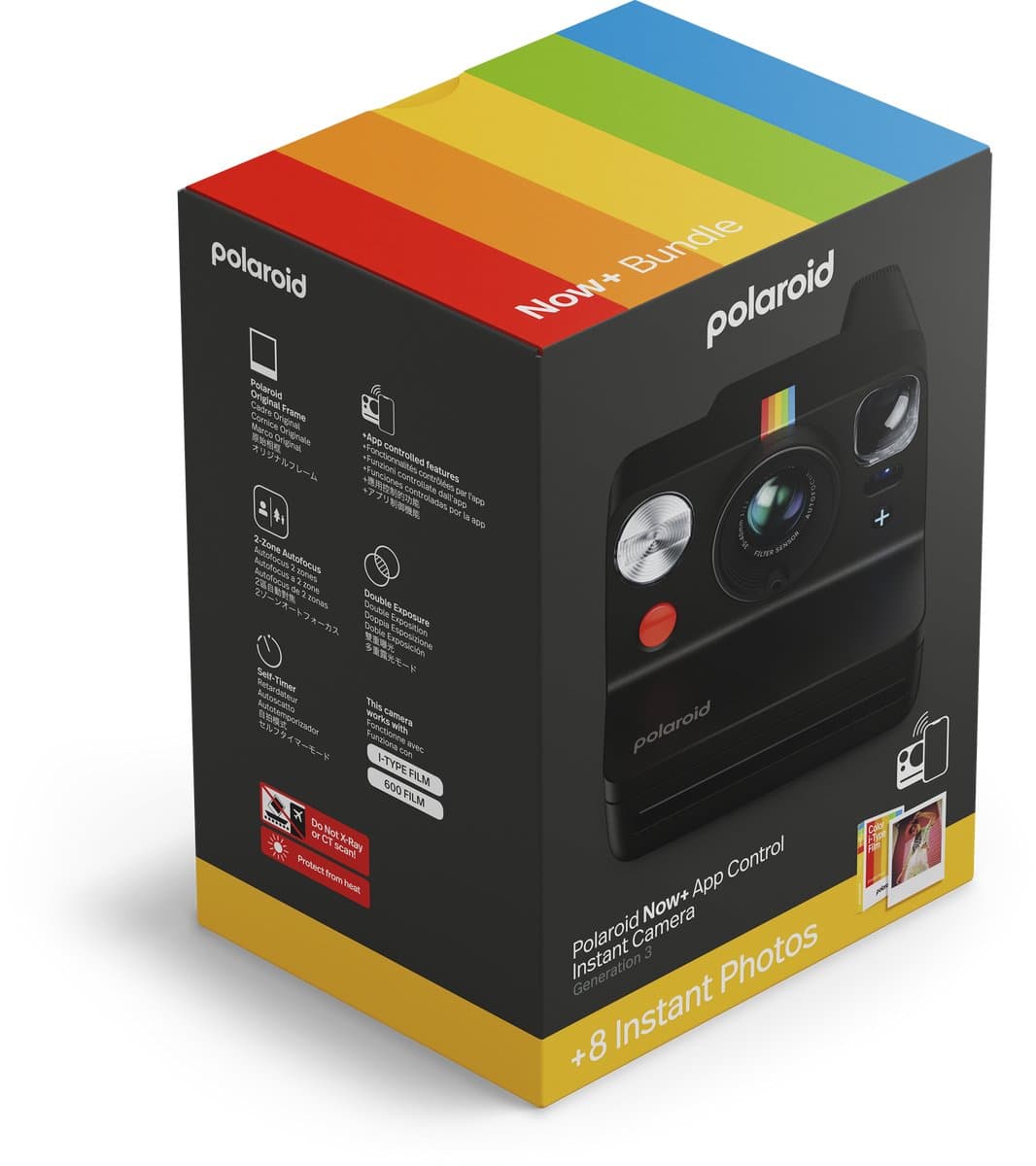 Polaroid Now+ Gen 3 Black - Color Film Bundle - met 8 foto's thumbnail 5