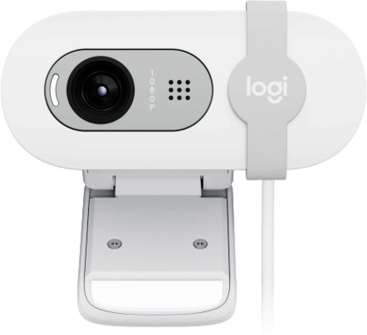 Logitech Brio 100 Full HD webcam: 1080p, privacyklep, off white thumbnail 7
