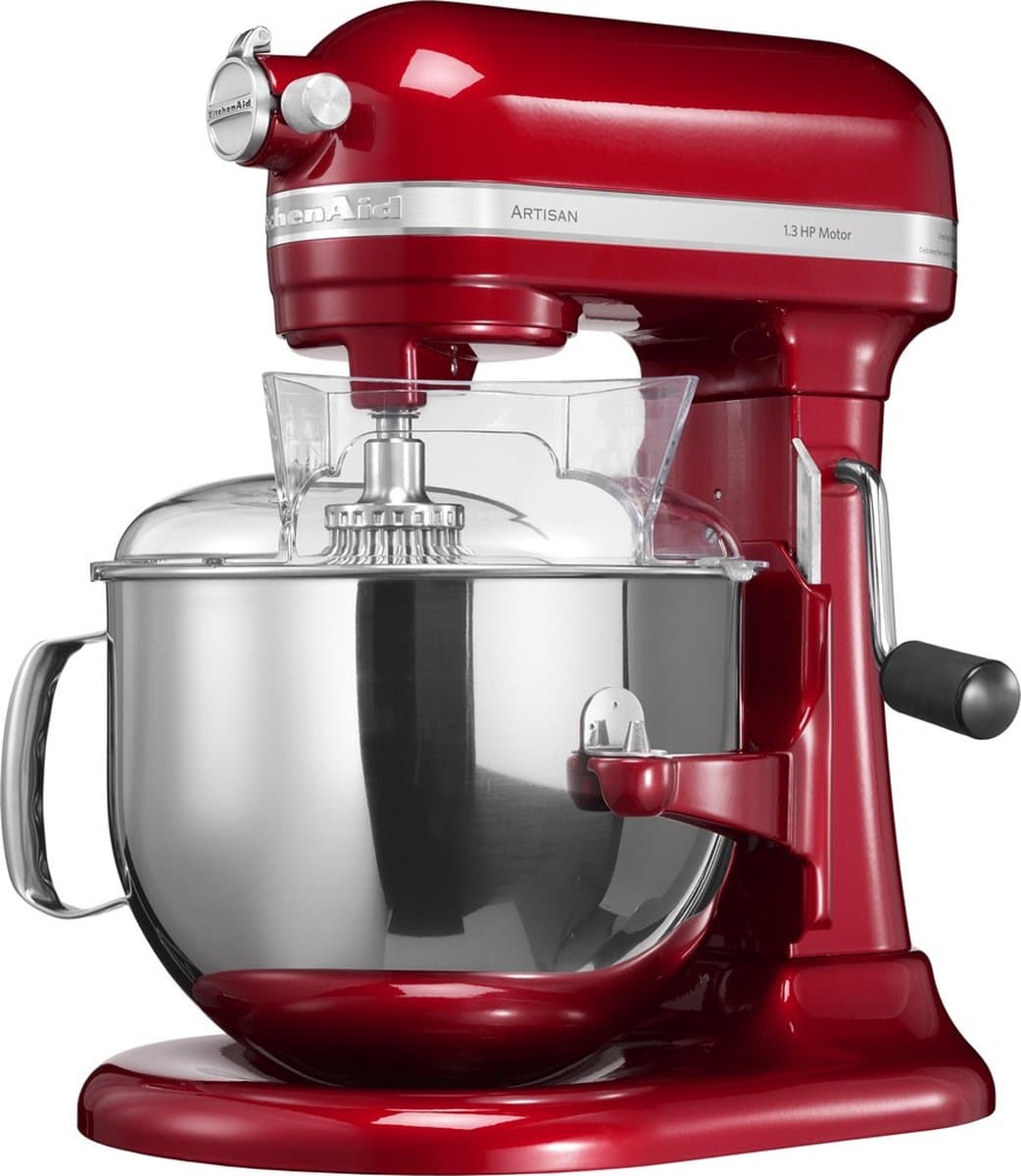 KitchenAid Artisan Keukenmachine - 6,9L, staal, 1,3 pk thumbnail 6